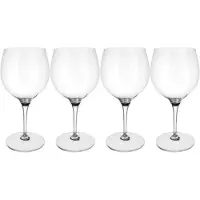 Villeroy & Boch - Maxima Burgundy Rode Wijnglazen 4 stuks