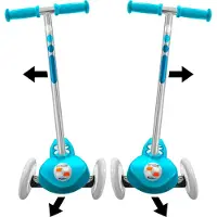 Stamp Skids Control 3-wiel Kinderstep - Steering Step - Unisex - Blauw