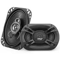 Pyle Auto Luidspreker- 3-Weg Universele Auto Stereo – Autoluidsprekers - Geschikt voor Deur en Zijpaneel Montage - Set van 2 - Zwart