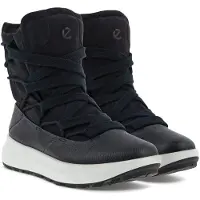 Ecco Kira 24 Veterboots zwart Leer K-Leest Maat 38