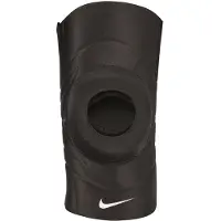 Nike Pro Open Patella Knieband 3.0 Zwart Wit