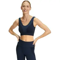 Falke CORE Seamless Medium Support voor laag activiteitsniveau functioneel sportbeha dames blauw - maat M