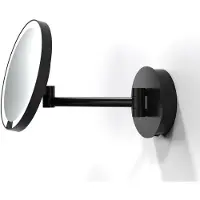 DECOR WALTHER Just Look PlusWD LED Spiegel zwart Plus WD, dimbaar, zwart, Slaapkamer, Roestvrij staal, Modern