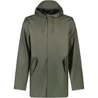 Cars Jeans - Jas Ossy - Heren - Army Polyester - Met Capuchon & Ritszakken - Maat M - Casual Winterjas - Stoer & Comfortabel