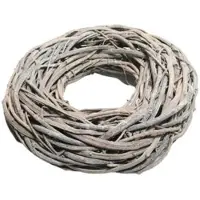 Intratuin Wanddecoratie Krans Wit D 48 Cm