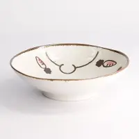 Tokyo Design Studio - Kawaii - Rabbit Usagi - Shallow Bowl - Pink - 17x4.9cmh