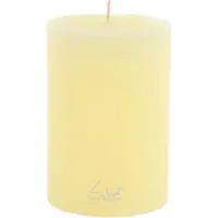 LUZ Rasteli Your Kaars Cilinder Geel D 9 cm H 13 cm
