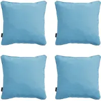 Madison sierkussen panama aqua ca. set van 4