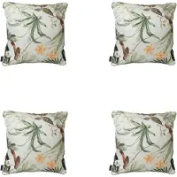 Madison sierkussen grasse green ca. set van 4