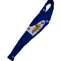 Vermarc Topsport Vlaanderen Baloise Roubaix Lange Broek Bretellen Zonder Zeem Maat XS