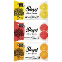 Sleepy Citrus Garden Vochtige Doekjes - Wet Wipes - Reinigingsdoekjes | 3 x 15 stuks - Citroen, Grapefruit & Sinaasappel | Hydraterende Reiniging