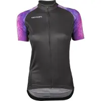 Vermarc Galaxy Dames Fietsshirt Korte Mouwen Zwart -XL