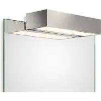 DECOR WALTHER Clip-on licht Badkamerlamp Box 25 N LED Nikkel Geborsteld