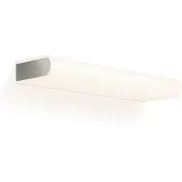 DECOR WALTHER Wandlamp Book, dimbaar, alu / grijs / zink, Slaapkamer, metaal, Modern, Wandlamp