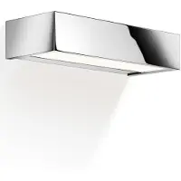 DECOR WALTHER Wandlamp Box 25 N, dimbaar, chroom / zilver, Badkamer, metaal, Modern, Wandlamp
