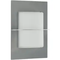 Albert RVS wandlamp Hemisphere 26cm