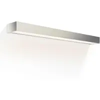 DECOR WALTHER Badkamerlamp Box 80 N LED Wandmodel Nikkel Geborsteld 3000 Kelvin