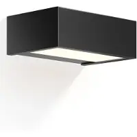 DECOR WALTHER Badkamerlamp Box 15 N LED Wandmodel Matt Zwart 3000 Kelvin
