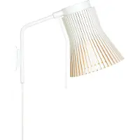 Secto Design Petite 4630 Muurlamp White laminate | Directly to the wall