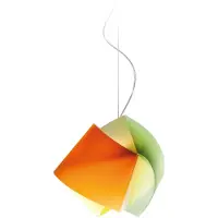 Slamp Hanglampe , Meerkleurig, Woonkamer, Kunststof