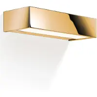DECOR WALTHER Badkamerlamp Box 25 N LED Wandmodel Goud 3000 Kelvin