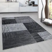 Muratap Plus vloerkleed laagpolig tapijt woonkamer grijs / 240x340 cm