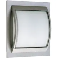 Albert Buitenlicht Square Curved Zilvergrijs