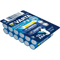 Varta AAA (LR03) Longlife Power batterijen - 12 stuks in blister