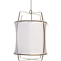 Ay Illuminate Hanglamp Z1 wit katoen ø67x100cm