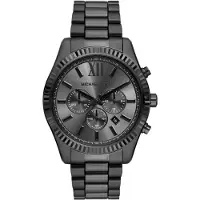 Michael Kors Analoog horloge 'LEXINGTON' zwart
