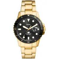 Fossil FS6035 Mannen Horloge 42 mm - Goudkleurig