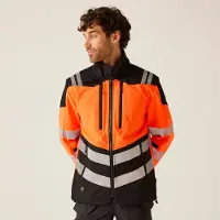 Regatta High Visibility RG760 Hi-Vis X-Pro 3 Layer Softshell Jacket (Class 2)