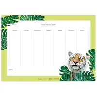 Lola design Weekplanner A4 - Tijger