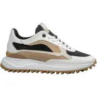 Floris van Bommel Sneakers laag 'Noppi 17' karamel / zwart / wit