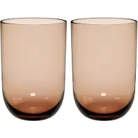 Like. by Villeroy & Boch Longdrinkglas Clay (Set van 2)