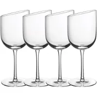 Villeroy & Boch Rode Wijnglas NewMoon 405 ml (Set van 4)