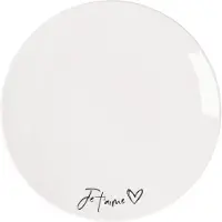 Villeroy & Boch 6x Villeroy & Boch Verklaring, Bord, Wit