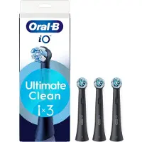 Oral-B Tandheelkundig accessoire iO Ultimate Clean Zwart x3