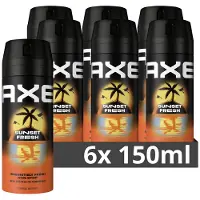 Axe Sunset Fresh deodorant bodyspray - 6 x 150 ml | Deodorant van
