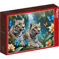 Alipson Puzzle The Two Leopards Puzzel 1000 stukjes