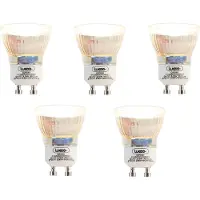 LUEDD Set van 5 GU10 LED Lampen 35mm 3.5W 180 lm 2700K