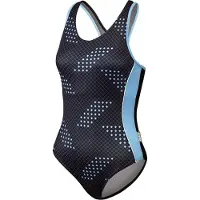 Beco badpak Competition dames polyester blauw/zwart