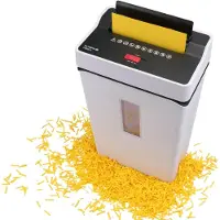 Olympia papierversnipperaars PS 55 CC, particle-cut 4 x 40 mm, veiligheidsniveau P-4, wit