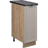 Vicco Fame-Line Apotheekkast – 30 cm, WB Antraciet GrijsBeige