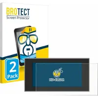 BROTECT - Screenprotector voor Audi A4 Avant (2022-2024) - Folie Beschermfolie transparant 2 Stuks