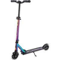 Globber Trottinette enfant Flow Element Lights Néochrome