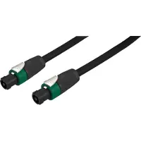 Monacor Luidspreker Kabel 4 x 2.5 mm² 15 m Zwart