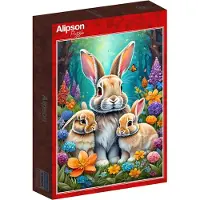Alipson Puzzle Spring Bunnies Puzzel 1000 stukjes
