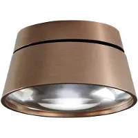 LIGHT-POINT Plafondlamp , Brons / Oudmessing, Woonkamer, Aluminium