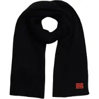 Superdry Workwear Gebreide Sjaal Zwart Grootte: 1SIZE